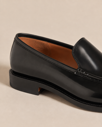 Cordovan Shell Loafer (Made to Order)